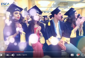 Cérémonie de remise des diplômes PGE Promotion 2016 ESCA EM