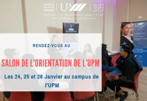 Salon de l'orientation de l'UPM du 24 au 26 Janvier 2019