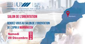 Salon de l'orientation de l'UPM - Samedi 28 Décembre 2019