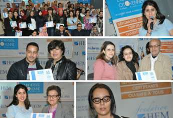 HEM - Cérémonies de remise des Attestations d'Auditeurs - Université Citoyenne 2014