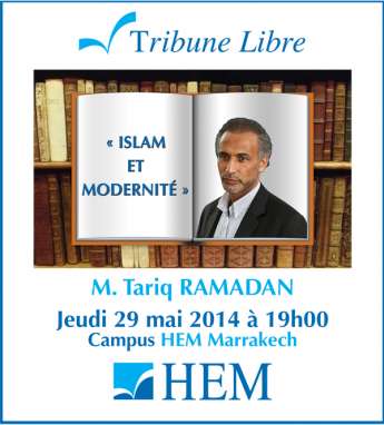 HEM - Vidéo Intégrale de l'intervention de Tariq Ramadan à HEM Marrakech