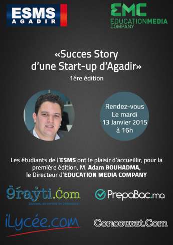 Succes Story d'une Start-up d'Agadir EMC