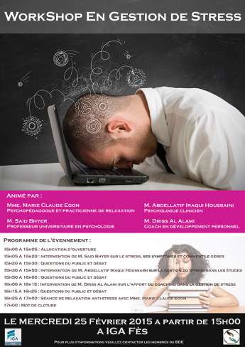 WorkShop en Gestion de Stress