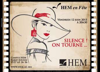 HEM - Soirée de consécration de HEM Rabat : Silence, on tourne...