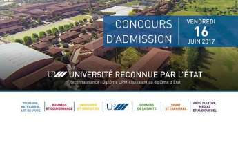 Concours d'admission à l'Université Privée de Marrakech