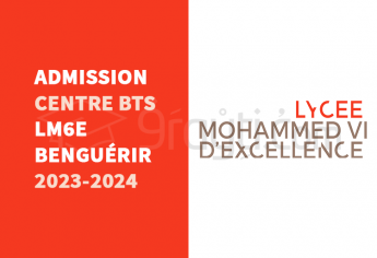Admission au Centre BTS du Lycée Mohammed VI d'Excellence (LM6E) de Benguérir 2023-2024