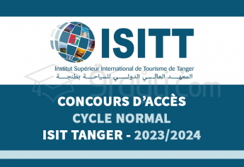 Concours cycle normal de l'ISIT Tanger 2023-2024