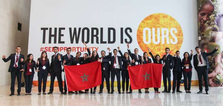 العلمية العالمية ENACTUS فوز طلبة المغرب بالمركز الثاني في بطولة