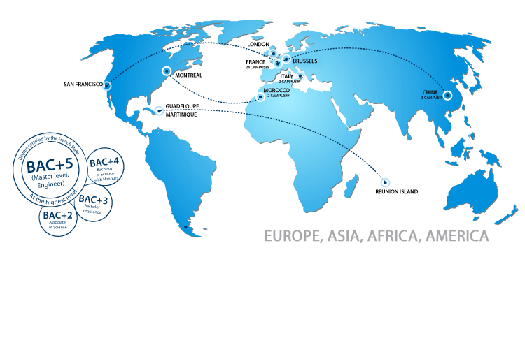 Programme de mobilité internationale pour les étudiants de SUPINFO Maroc