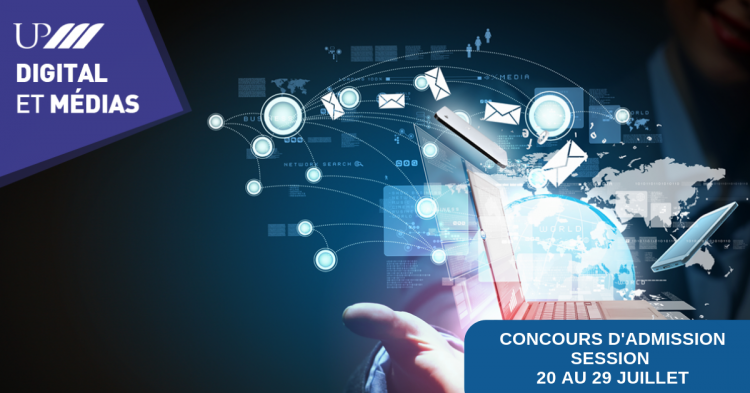 Concours d’accès au programme Licence Production, Communication et Multimédias - 20 au 29 Juillet